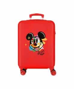 Disney Βαλίτσα καμπίνας παιδική slim 55cm Mickey Have a good day