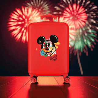 Disney Βαλίτσα καμπίνας παιδική slim 55cm Mickey Have a good day
