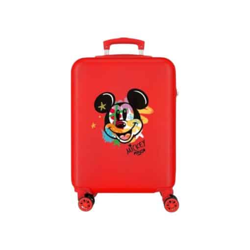 Disney Βαλίτσα καμπίνας παιδική slim 55cm Mickey Have a good day