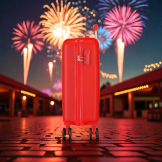 Disney Βαλίτσα καμπίνας παιδική slim 55cm Mickey Have a good day