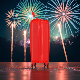 Disney Βαλίτσα καμπίνας παιδική slim 55cm Mickey Have a good day