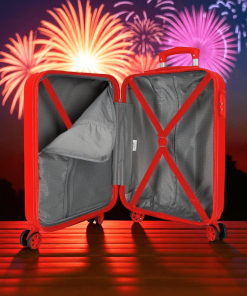 Disney Βαλίτσα καμπίνας παιδική slim 55cm Mickey Have a good day