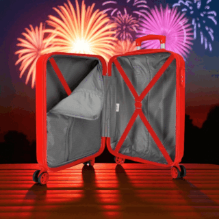 Disney Βαλίτσα καμπίνας παιδική slim 55cm Mickey Have a good day