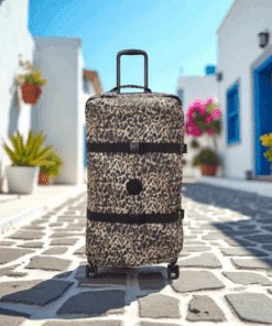 Kipling Βαλίτσα μεγάλη 78cm Spontaneous L Wild Leopard