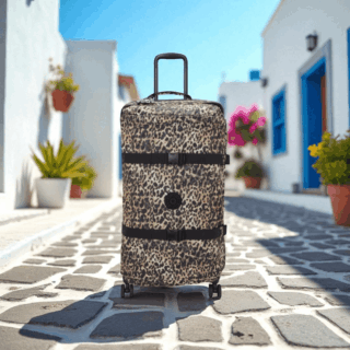 Kipling Βαλίτσα μεσαία 66cm Spontaneous M Wild Leopard