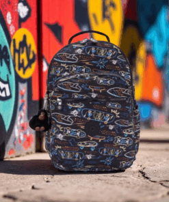 Kipling Σακίδιο πλάτης για laptop 15" Seoul Lap Neon Skate