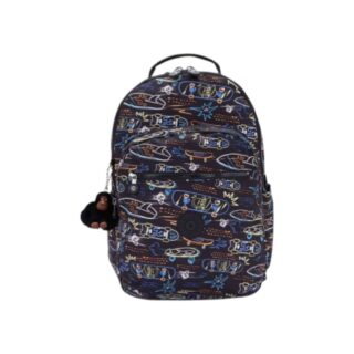 Kipling Σακίδιο πλάτης για laptop 15" Seoul Lap Neon Skate