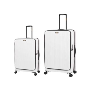 Caterpillar Σετ Βαλίτσες Σκληρές Λευκό Καμπίνας & Μεσαία 84873-1009