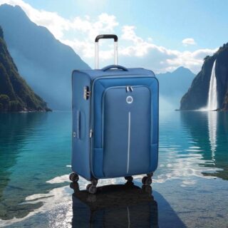 Delsey Σετ βαλίτσες expandable 55-71-82cm Caracas Night Blue