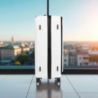 Caterpillar Σετ Βαλίτσες Ταξιδιού Σκληρές Λευκό 3 Τεμαχίων 84873-1009