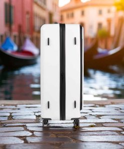 Caterpillar Σετ Βαλίτσες Σκληρές Λευκό Μεσαία & Μεγάλη 84873-1009