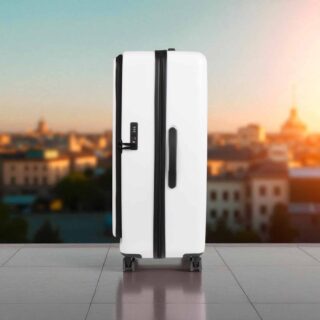 Caterpillar Σετ Βαλίτσες Ταξιδιού Σκληρές Λευκό 3 Τεμαχίων 84873-1009