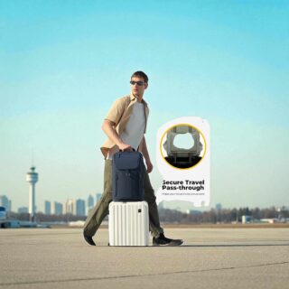 Bange 2517-1 Επαγγελματικό Σακίδιο 21L 15,6” Μπλε