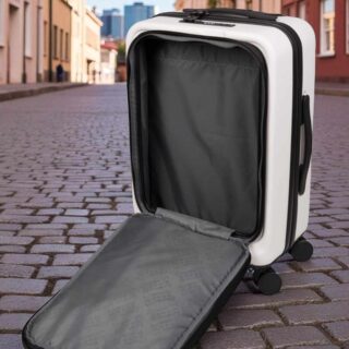 Caterpillar Σετ Βαλίτσες Ταξιδιού Σκληρές Λευκό 3 Τεμαχίων 84873-1009