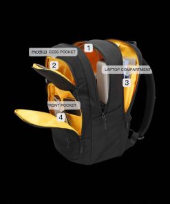 Bange 7839 Σακίδιο Πλάτης Laptop 15.6″ Μαύρο 24L