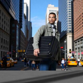 Caterpillar Σετ Βαλίτσες Ταξιδιού Σκληρές Μαύρο 3 Τεμαχίων 84873-01