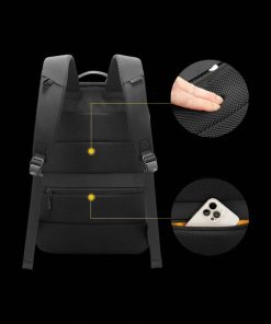 Bange 7839 Σακίδιο Πλάτης Laptop 15.6″ Μαύρο 24L