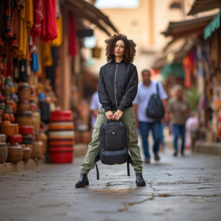 Caterpillar Voyager 2-in-1 Σακίδιο Πλάτης Πόλης 30L Μαύρο 84836-01