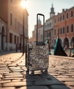 Kipling Βαλίτσα καμπίνας 53m Spontaneous S Wild Leopard