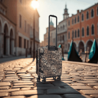 Kipling Βαλίτσα καμπίνας 53m Spontaneous S Wild Leopard