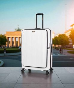 Caterpillar Σετ Βαλίτσες Ταξιδιού Σκληρές Λευκό 3 Τεμαχίων 84873-1009