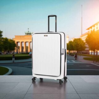 Caterpillar Σετ Βαλίτσες Ταξιδιού Σκληρές Λευκό 3 Τεμαχίων 84873-1009