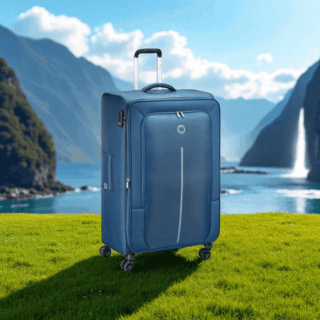 Delsey Σετ βαλίτσες expandable 55-71-82cm Caracas Night Blue