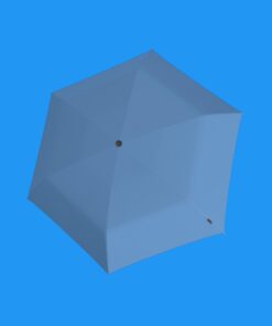 Knirps US.050 Ομπρέλα Ultra Slim Σιέλ Μαύρη Επένδυση