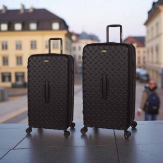 Caterpillar Βαλίτσες Σετ Σκληρές Μαύρο Large & XL 84900-01