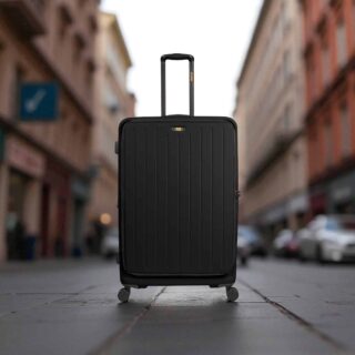 Caterpillar Σετ Βαλίτσες Ταξιδιού Σκληρές Μαύρο 3 Τεμαχίων 84873-01