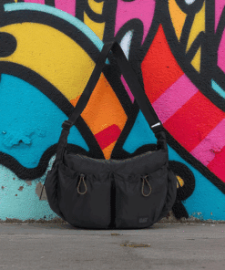 Caterpillar Crossbody Bag Unisex Μαύρο 84847-01