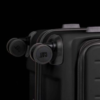 Caterpillar Σετ Βαλίτσες Σκληρές Μαύρο Καμπίνας & Μεσαία 84873-01