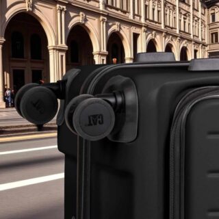 Caterpillar Σετ Βαλίτσες Ταξιδιού Σκληρές Μαύρο 3 Τεμαχίων 84873-01