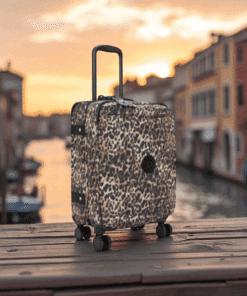 Kipling Βαλίτσα καμπίνας 53m Spontaneous S Wild Leopard