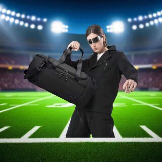 Bange 2378 Σάκος Ταξιδιού Αθλητική Τσάντα Μαύρο