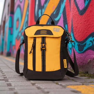 Caterpillar Kilimanjaro Utility Τσαντάκι Ώμου Κίτρινο 84875-12