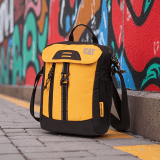 Caterpillar Kilimanjaro Utility Τσαντάκι Ώμου Κίτρινο 84875-12