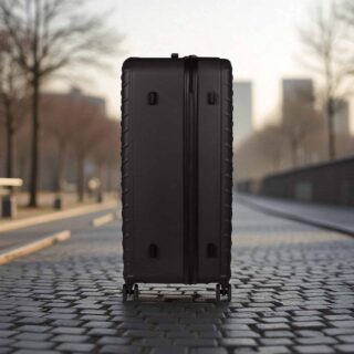 Caterpillar Βαλίτσες Σετ Σκληρές Μαύρο Large & XL 84900-01