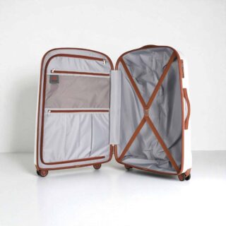 Newcom N1488 Σετ 3 Βαλίτσες Σκληρές Λευκές PC