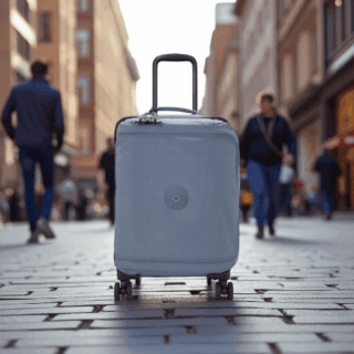 Kipling Βαλίτσα καμπίνας 53m Spontaneous S Blue Stone