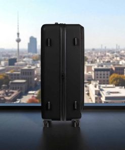 Caterpillar Σετ Βαλίτσες Σκληρές Μαύρο Μεσαία & Μεγάλη 84873-01