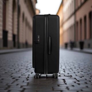 Caterpillar Σετ Βαλίτσες Σκληρές Μαύρο Καμπίνας & Μεσαία 84873-01