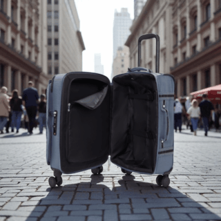 Kipling Βαλίτσα καμπίνας 53m Spontaneous S Blue Stone