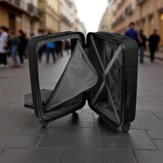 Caterpillar Σετ Βαλίτσες Ταξιδιού Σκληρές Μαύρο 3 Τεμαχίων 84873-01