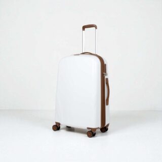 Newcom N1488 Σετ 3 Βαλίτσες Σκληρές Λευκές PC