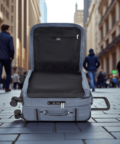 Kipling Βαλίτσα καμπίνας 53m Spontaneous S Blue Stone