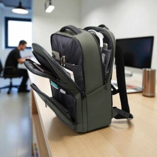 Bange 7822 Σακίδιο Πλάτης Χακί 20L Laptop 15.6”