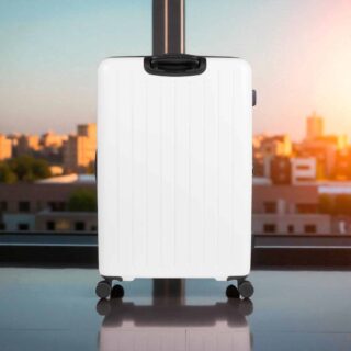 Caterpillar Σετ Βαλίτσες Ταξιδιού Σκληρές Λευκό 3 Τεμαχίων 84873-1009