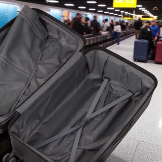 Caterpillar Βαλίτσες Σετ Σκληρές Μαύρο Large & XL 84900-01