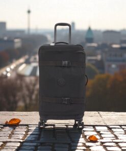 Kipling Βαλίτσα μεσαία 66m Spontaneous M Black Noir